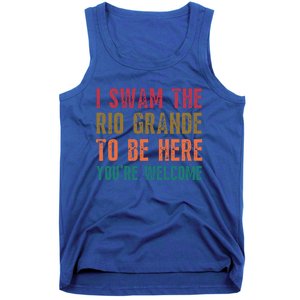 Pro Immigrant Antiracism Inspirational Positive Oneliners Meaningful Gift Tank Top