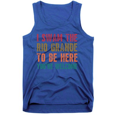 Pro Immigrant Antiracism Inspirational Positive Oneliners Meaningful Gift Tank Top