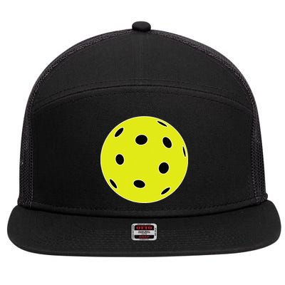 Pretend I'm A Pickleball Funny Easy Costume For Halloween 7 Panel Mesh Trucker Snapback Hat