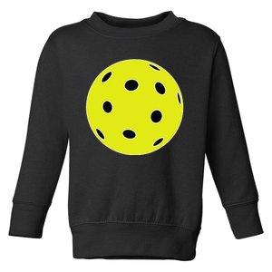 Pretend I'm A Pickleball Funny Easy Costume For Halloween Toddler Sweatshirt