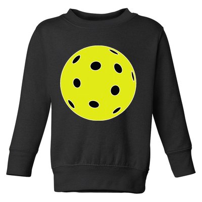 Pretend I'm A Pickleball Funny Easy Costume For Halloween Toddler Sweatshirt