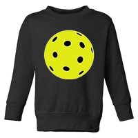 Pretend I'm A Pickleball Funny Easy Costume For Halloween Toddler Sweatshirt