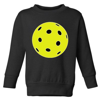 Pretend I'm A Pickleball Funny Easy Costume For Halloween Toddler Sweatshirt