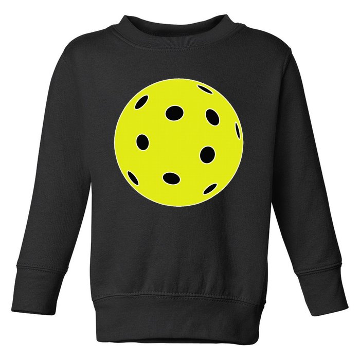 Pretend I'm A Pickleball Funny Easy Costume For Halloween Toddler Sweatshirt