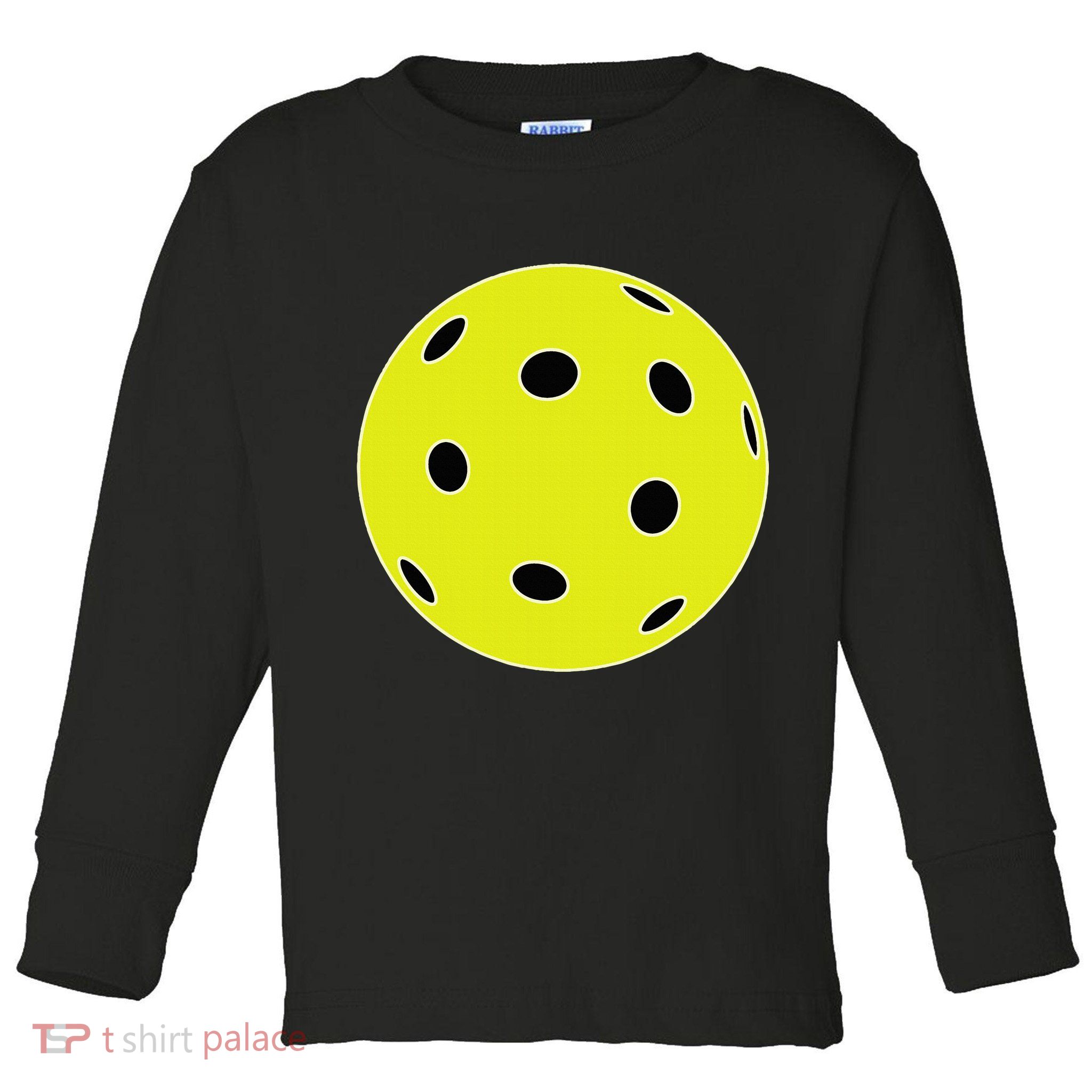Pretend I'm A Pickleball Funny Easy Costume For Halloween Toddler Long Sleeve Shirt