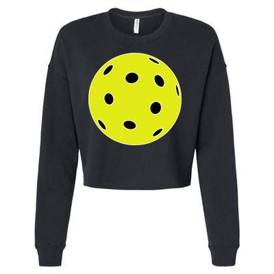 Pretend I'm A Pickleball Funny Easy Costume For Halloween Cropped Pullover Crew