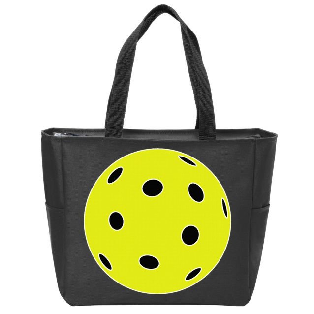 Pretend I'm A Pickleball Funny Easy Costume For Halloween Zip Tote Bag