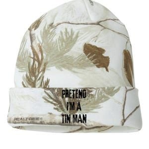 Pretend IM A Tin Man Halloween Last Minute Costume Party Kati Licensed 12" Camo Beanie