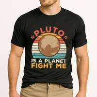 Pluto Is A Planet Fight Me Pluto Lover Vintage Science Nerd Performance Shirt