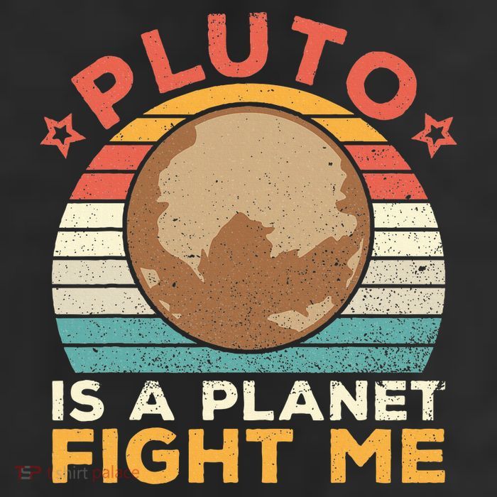 Pluto Is A Planet Fight Me Pluto Lover Vintage Science Nerd Trucker Hat