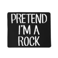 Pretend IM A Rock Costume Family Lazy Easy Halloween Mousepad