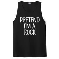 Pretend IM A Rock Costume Family Lazy Easy Halloween PosiCharge Competitor Tank