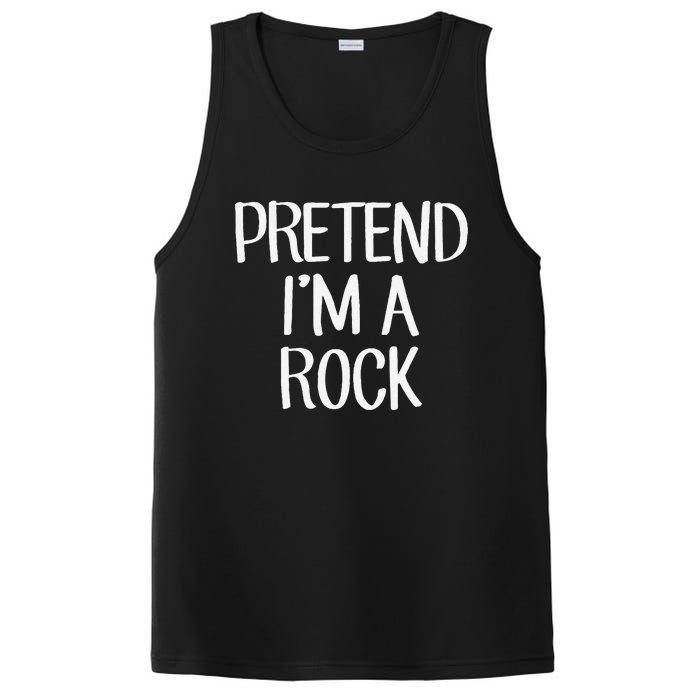 Pretend IM A Rock Costume Family Lazy Easy Halloween PosiCharge Competitor Tank