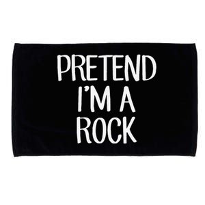 Pretend IM A Rock Costume Family Lazy Easy Halloween Microfiber Hand Towel