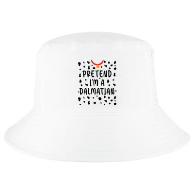 Pretend Im A Dalmatian Funny Lazy Halloween Costume Cool Comfort Performance Bucket Hat