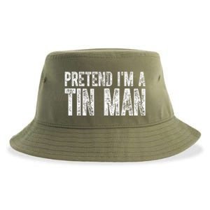 Pretend Im A Tin Man Funny Costume Sustainable Bucket Hat