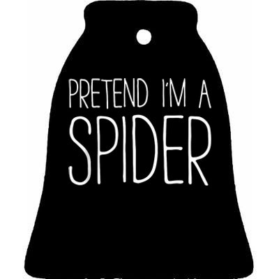 Pretend IM A Spider Adult Women Costume Ceramic Bell Ornament