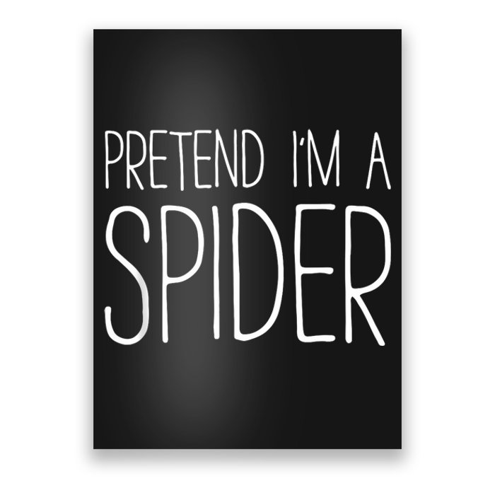 Pretend IM A Spider Adult Women Costume Poster