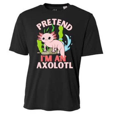 Pretend I'm An Axolotl Cooling Performance Crew T-Shirt