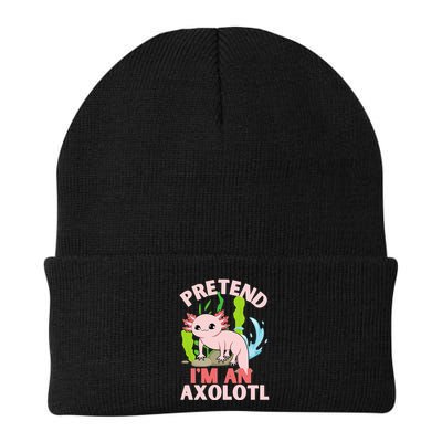 Pretend I'm An Axolotl Knit Cap Winter Beanie