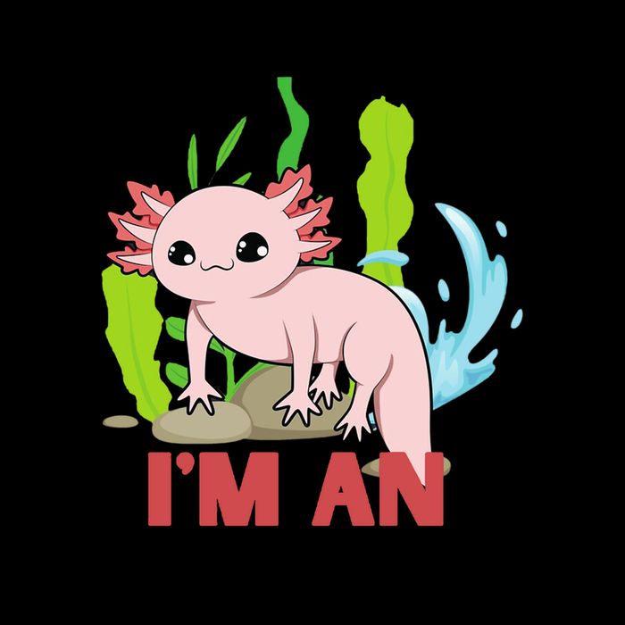 Pretend I'm An Axolotl 16oz Travel Tumbler