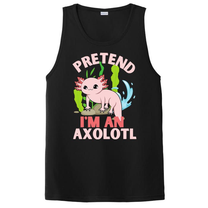 Pretend I'm An Axolotl PosiCharge Competitor Tank