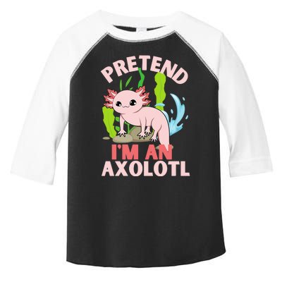 Pretend I'm An Axolotl Toddler Fine Jersey T-Shirt