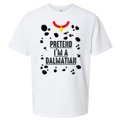 Pretend I'm A Dalmatian Halloween Costume Sueded Cloud Jersey T-Shirt