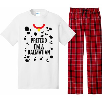 Pretend I'm A Dalmatian Halloween Costume Pajama Set