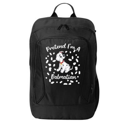 Pretend Im A Dalmatian Costume Halloween DIY Costume City Backpack