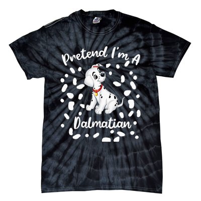 Pretend Im A Dalmatian Costume Halloween DIY Costume Tie-Dye T-Shirt