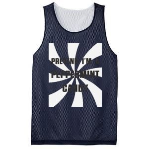 Pretend I’M A Peppermint Candy Mesh Reversible Basketball Jersey Tank