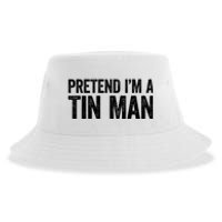 Pretend IM A Tin Man Adult Costume Sustainable Bucket Hat