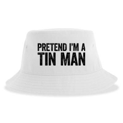 Pretend IM A Tin Man Adult Costume Sustainable Bucket Hat