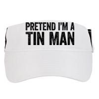 Pretend IM A Tin Man Adult Costume Adult Drive Performance Visor