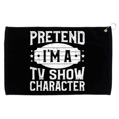 Pretend IM A Tv Show Character Costume Lazy Halloween Party Grommeted Golf Towel