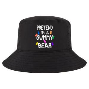 Pretend I'm A Gummy Bear Tee Funny Lazy Halloween Costume Cool Comfort Performance Bucket Hat