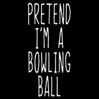 Pretend IM A Bowling Ball Costume Halloween Simple City Backpack