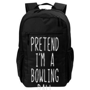 Pretend IM A Bowling Ball Costume Halloween Simple Daily Commute Backpack