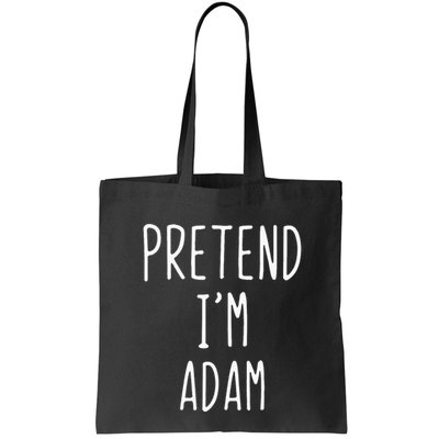 Pretend IM Adam Costume Halloween Bible Lazy Easy Bag