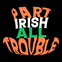Part Irish All Trouble 16 in Basic Backpack