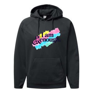 Pinky I Am Kenough Funny Enough For Men Women Kids Performance Fleece Hoodie