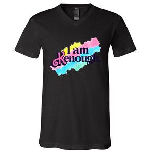 Pinky I Am Kenough Funny Enough For Men Women Kids V-Neck T-Shirt