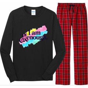 Pinky I Am Kenough Funny Enough For Men Women Kids Long Sleeve Pajama Set