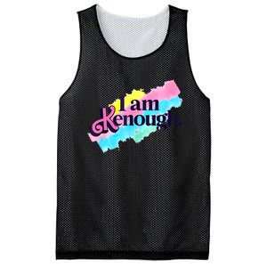 Pinky I Am Kenough Funny Enough For Men Women Kids Mesh Reversible Basketball Jersey Tank