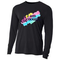 Pinky I Am Kenough Funny Enough For Men Women Kids Cooling Performance Long Sleeve Crew