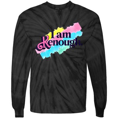 Pinky I Am Kenough Funny Enough For Men Women Kids Tie-Dye Long Sleeve Shirt