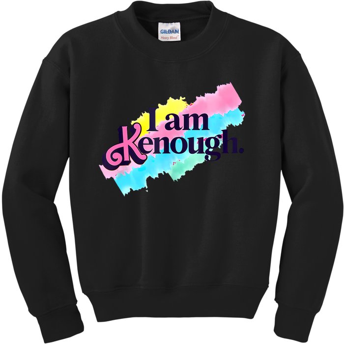 Pinky I Am Kenough Funny Enough For Men Women Kids Kids Sweatshirt