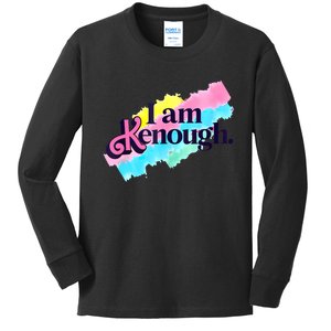 Pinky I Am Kenough Funny Enough For Men Women Kids Kids Long Sleeve Shirt