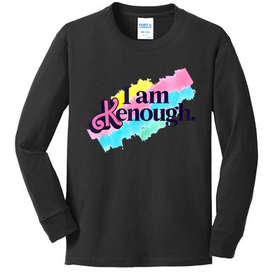 Pinky I Am Kenough Funny Enough For Men Women Kids Kids Long Sleeve Shirt